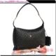 妃悦箱包馆凯丽贝尔 黑色编织 高档金属 细链单肩包