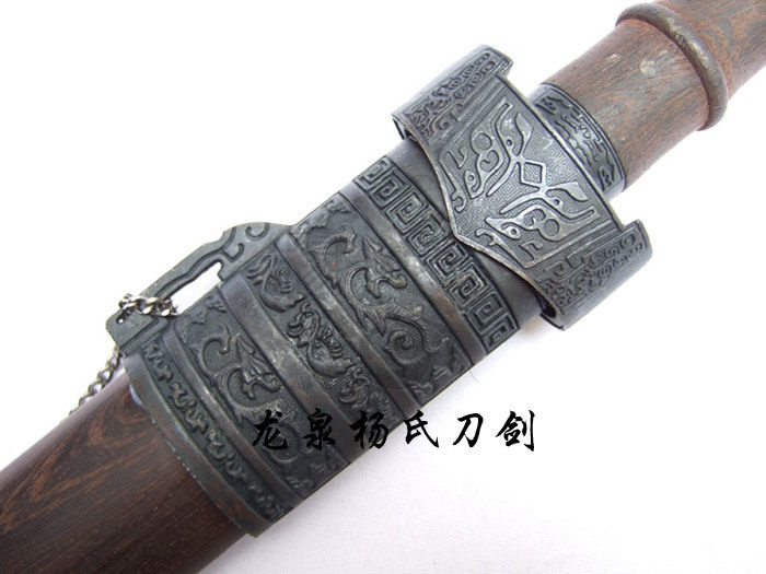 【龙泉<em>杨氏</em>刀剑】中款20寸黑色瑞腾护宝古越