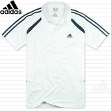 【双皇冠狼】adidas/阿迪达斯运动休闲<span class=H>排汗T恤</span>(白色)