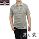 美式經典 万宝路棉质立体条纹复古休闲短袖T恤、POLO衫 9026