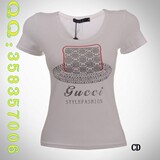 新款经典女装 gucci古驰甜美淑女纯棉圆领女士短袖T恤正品代购