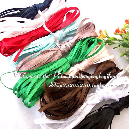手工必备 3MM十色缎带在类目 居家布艺, 缝纫DIY材料、工具及成品, 缝纫DIY配件/辅料/配饰, 丝带/绸带/布带中 - 来自Buy2taobao.com提供专业的淘宝代购服务