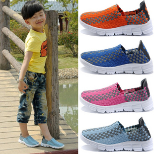  耐克儿童编织鞋休闲板鞋 正品男童女童鞋中小童运动鞋跑步鞋25-36