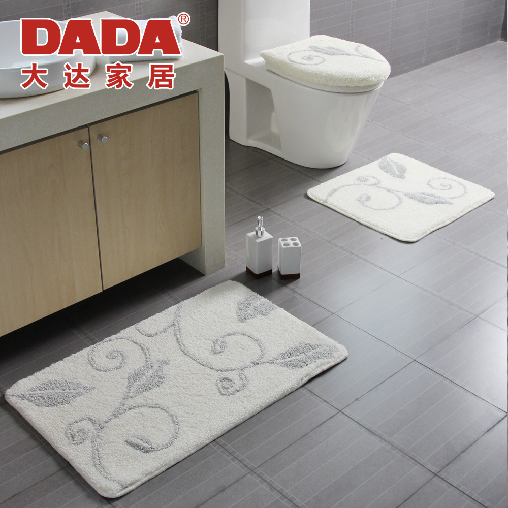 创意时尚居家用品热促销DADA/大达柔软简约防滑地垫卫浴马桶套件 创意时尚居家用品热促销DADA/大达柔软简约防滑地垫卫浴马桶套件