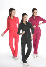 专柜正品阿迪达斯ADIDAS  2012新款 女套装  三色