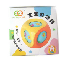 3C认证 谷雨正品 宝宝叮咚球滚球玩具 婴儿摇铃玩具 重120克