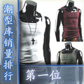 特价 2010新款潮男士式装09新款时尚休闲韩国版无袖背心男