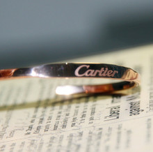 Cartier Cartier sencilla pulsera de oro rosa) (c C estándar en forma de pulsera de Cartier no se apaga