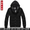 2012春裝新款加肥加大碼連帽衛衣男士純棉薄外套開衫男裝-有190碼