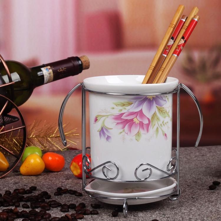 【品牌特卖】景德镇优质骨瓷 筷子筒 厨房用品 筷子架 筷子笼 【品牌特卖】景德镇优质骨瓷 筷子筒 厨房用品 筷子架 筷子笼