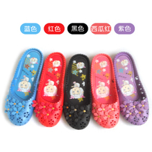 金冠 [S054] 女款五朵花家居拖鞋/沙滩拖鞋/舒适拖鞋/凉鞋 360g