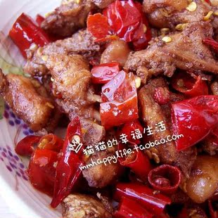  【私房菜】辣子鸡丁200g 麻辣爽口香嫩入味吃上瘾零嘴 绝对新鲜肉