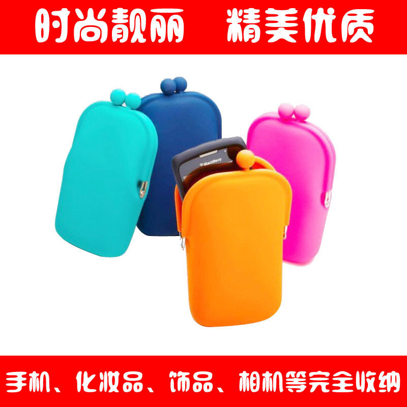 防水钱包女日式POCHI零钱包韩国零钱包女式硅胶钥匙包手机包批发