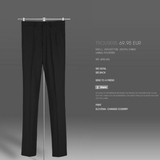 震撼性价比-【ZARA】原单换标 男士直筒休闲裤~B13