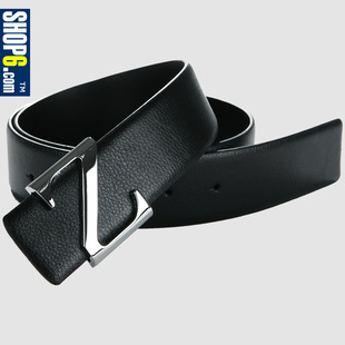 3191 double color painted 6 2012 men's clothing store SHOP6 new leather belt buckle contracted needle