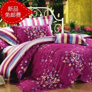 清仓包邮全棉磨毛四件套正品特价超柔加厚纯棉 多款可选