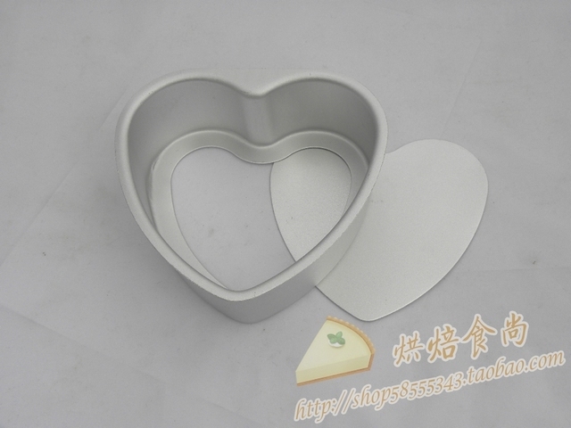 aluminium alloy 6 inch heart-shaped activity Cake mold Mousse mold(Live bottom)anode -- Matte surfacein the Kitchen/Cooking utensils , Barbecue/Bakeware , Baking DIY Appliance , Other baking utensils category - from Buy2taobao.com to provide professional Taobao agent buy service