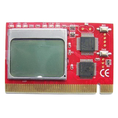 2013 智能中文诊断卡 主板测试卡 DEBUG卡 电脑主板PCI检测卡