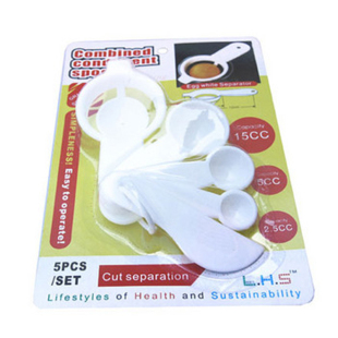 499 sent five-in-one combination tick spoons multifunction adjustable scoops