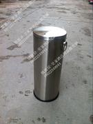 不锈钢茶水桶 茶渣桶 茶叶排水桶 杂物桶 多用途垃圾桶冲孔垃圾桶