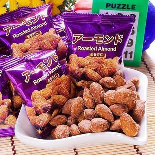  香港优之良品 金香杏仁250克 500克包邮 坚果