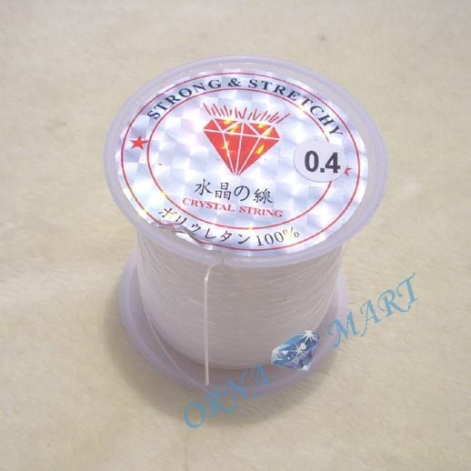 DIY飾品配件串珠材料 透明飾品串珠線 0.4MM透明魚線 特價2元壹卷在類目 飾品/流行首飾/時尚飾品新, DIY配件, 線中 - 來自Buy2taobao.com提供專業的淘寶代購服務