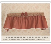 韩版美式田园空调罩半包，空调罩挂式防尘套纯棉，布艺挂机罩田园
