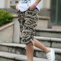 2010新品酷感迷彩裤哈伦裤女裤子休闲工装裤中裤七分裤A216