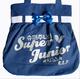 Super Junior/SJ 宝蓝色帆布包 (妖精必备)