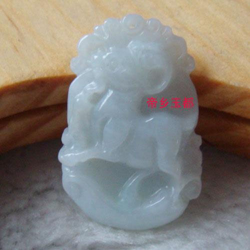 Turn on the light quality goods Zodiac Take it with you Mascot Zodiac Honored Emerald Elegant strokes Wang popularity By fortunein the Jewelry/Diamond/Jade/Gold , Jade (New) , Choker category - from Buy2taobao.com to provide professional Taobao agent buy service