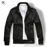 狂卖2000件 三皇冠 CK 折扣超值 极致小立领修身夹克 4-717o1