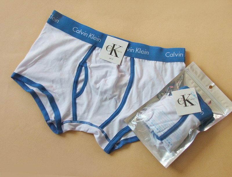 原厂直销〓<em>CK</em>经典365<em>男士平角内裤</em>(蓝边)〓专