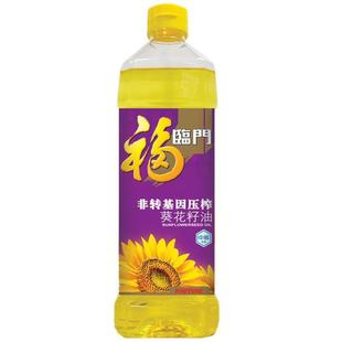  品店 福临门 非转基因压榨葵花籽油 900ml 食用油