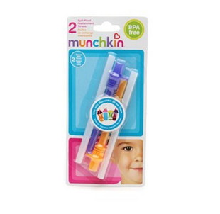美国Munchkin麦肯奇 水杯吸管备用 替换装 2只装|msdalam kategori lampin/Xihu/makan/push pelarik, cawan/pinggan mangkuk/Grind/aksesori, Straw - dari Buy2taobao.com untuk memberikan perkhidmatan ejen Taobao profesional membeli