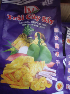  越南进口零食特产 正宗 LV综合蔬果干250g
