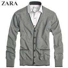 Zara 专柜 绅士开衫毛衣(高质不起球) 修身针织衫 2色