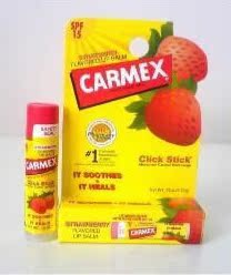草莓味 Carmex小蜜提润唇膏 秋冬必备 美国第一唇膏品牌