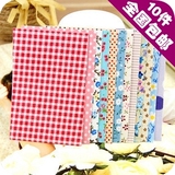 AQ2641 韩国文具 创意可爱DIY布艺贴纸 胶纸 装饰贴 一包价