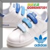 10新款阿迪达斯专柜正品运动鞋<span class=H>adidas</span>休闲鞋三叶草板鞋白蓝男女鞋