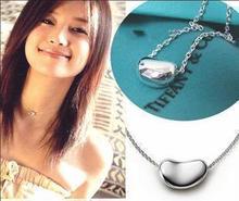 925 collar de plata de Tiffany plata de ley 925 de guisantes Sra. niñas collar collar collar de hombres