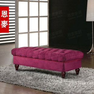 包邮现货恩麦 新古典布艺沙发双人沙发 欧式沙发/沙发凳小沙发