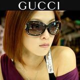 皇冠新款 <span class=H>GUCCI</span>/古驰/古琦 防紫外线太阳镜 亚洲版女士太阳镜