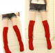 新品外贸韩版女靴粗跟磨砂绒面高筒春秋<span class=H>靴子</span>