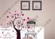 咕噜噜DIY墙贴 爱情见证许愿树