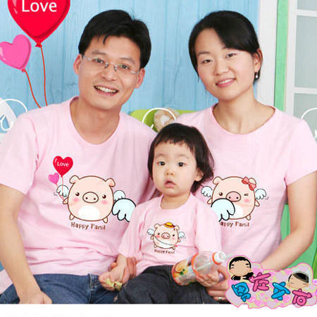 <em>童装</em>/童鞋/孕妇装亲子装韩国<em>男左女右</em>亲子装8