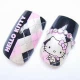 Hello Kitty自黏式彩绘指甲(20款)★冲钻特价促销(24片装)