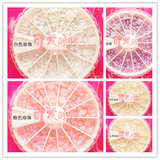 满百包邮*盒装 <span class=H>手机</span>美容美甲平底珍珠<span class=H>批发</span> 白色/米色/粉色/紫色