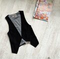 热销500件ZARA 欧时力风格 帅气欧美风修身隐形扣马甲马夹