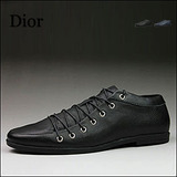 新款上市Dior/迪奥男鞋 新品时尚英伦韩版日常休闲鞋 男士潮鞋 黑