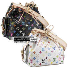 2012新款 LV 女包 变色皮 33彩女士水桶包 单肩包 M42229 M42230